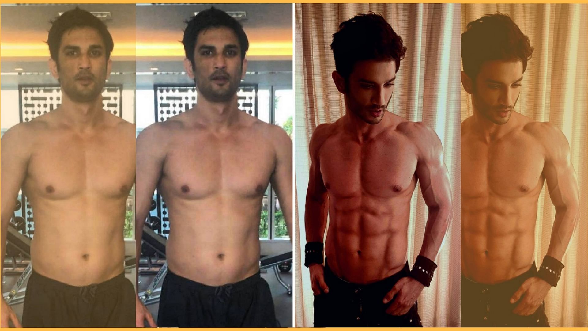 In Pics How Sushant Singh Rajput Got His 8 Pack 3966